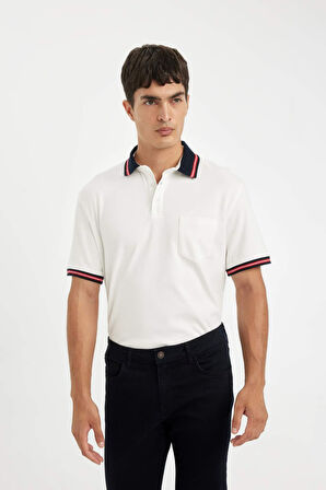 New Regular Fit Kısa Kollu Polo Tişört