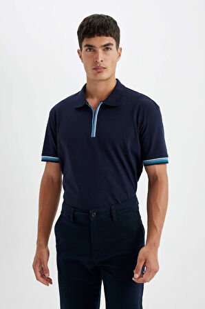 DeFacto New Regular Fit Kısa Kollu Polo Tişört D6000AX24SMNV135