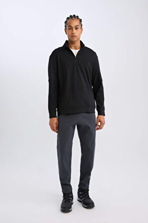 DeFactoFit Kalın Jogger Eşofman Altı Standart Fit Cepli Sporcu Beli Lastikli D6312AX24WNAR231
