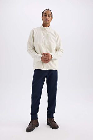 DeFactoFit Kalın Jogger Eşofman Altı Standart Fit Cepli Sporcu Beli Lastikli D6312AX24WNNV146