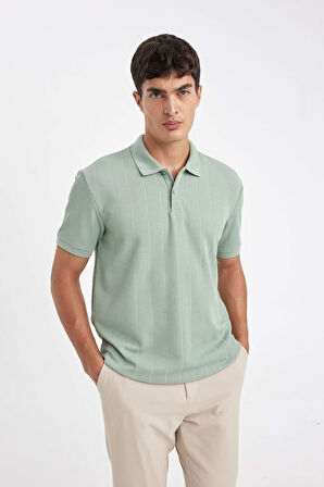 DeFacto New Regular Fit Kısa Kollu Polo Tişört D5996AX24SMGN50