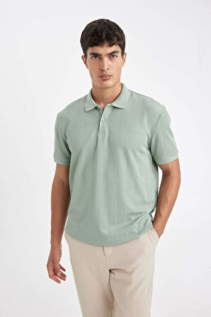 DeFacto New Regular Fit Kısa Kollu Polo Tişört D5996AX24SMGN50