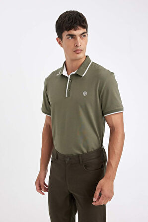 DeFacto New Regular Fit Kısa Kollu Pike Polo Tişört D5993AX24SMKH202
