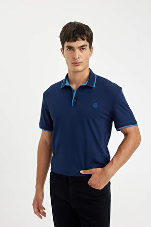 DeFacto New Regular Fit Kısa Kollu Pike Polo Tişört D5993AX24SMNV241