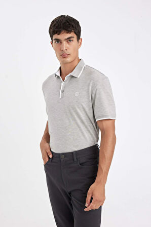 DeFacto New Regular Fit Polo Yaka Kısa Kollu Pike Tişört D5993AX24SMGR210