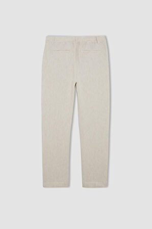 DeFacto Pantolon Tailored Regular Fit Normal Kesim Düz Paça Cepli D3704AX24AUBG755