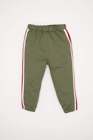 DeFacto Erkek Bebek 2'li Takım Baskılı Sweatshirt Eşofman Altı D6254A5NSKH450