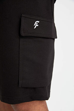DeFactoFit Standart Fit Kısa Paça Şort D3848AX24HSBK81