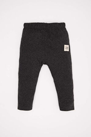 DeFacto Erkek Bebek 2'li Takım Baskılı Sweatshirt Beli Lastikli Jogger Eşofman Altı D2937A524WNGR67