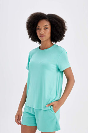 DeFactoFit Oversize Geniş Kalıp Kısa Paça Sporcu Şort C6135AX24HSGN1173