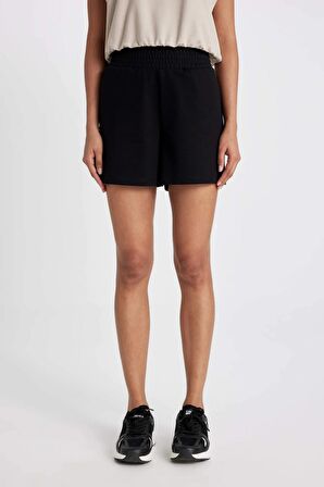 DeFactoFit Oversize Geniş Kalıp Kısa Paça Sporcu Şort C6135AX24HSBK81