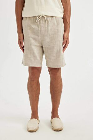 DeFacto Relax Fit Pamuklu Bermuda Şort D1051AX24SMBG106