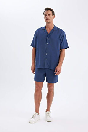 DeFacto Relax Fit Aerobin Bermuda D2722AX24SMNV135