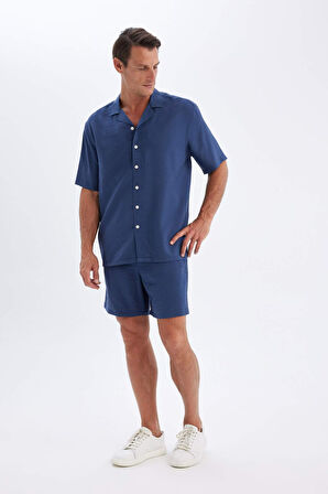 DeFacto Relax Fit Aerobin Bermuda D2722AX24SMNV135