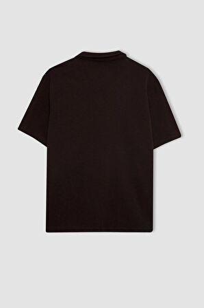 DeFacto Relax Fit Kısa Kollu Polo Tişört C3688AX24SPBN192