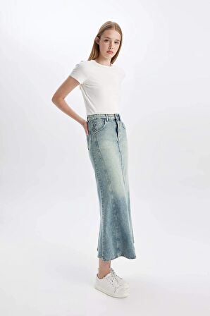 DeFacto Long Fit Jean Uzun Boy Etek C5534AX24SMNM28