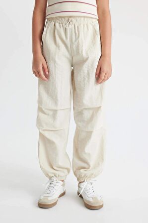 DeFacto Kız Çocuk Paraşüt Jogger Paça Pantolon D0646A824SMBG734
