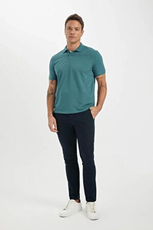 DeFacto Regular Fit Kısa Kollu Polo Tişört T0126AZ24SMGN932