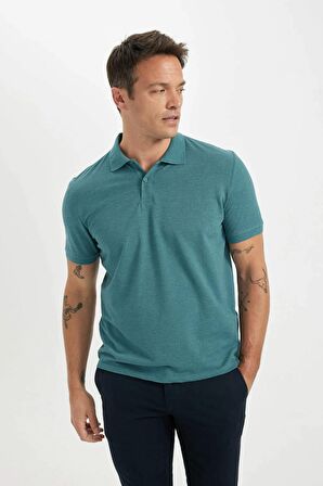 DeFacto Regular Fit Kısa Kollu Polo Tişört T0126AZ24SMGN932