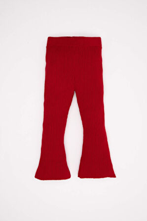 DeFacto Kız Bebek 2'li Takım Yılbaşı Temalı Bisiklet Yaka Triko Kazak İspanyol Paça Tayt C8461A524WNBG744