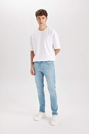 Carlo Skinny Fit Normal Bel Dar Paça Dar Paça Jean Pantolon