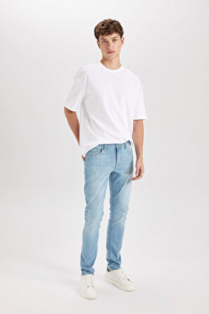 Carlo Skinny Fit Normal Bel Dar Paça Dar Paça Jean Pantolon