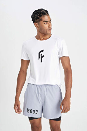 DeFactoFit Slim Fit Dar Kesim Fermuarlı Telefon Cepli Sporcu Taytlı Şort Z2147AZ24AUBE748