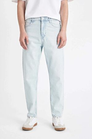 DeFacto 90's Slim Fit Dar Kalıp Yüksek Bel Dar Paça Jean Pantolon D1820AX24SMNM63