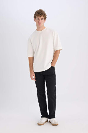 DeFacto 	Sergio Regular Fit Normal Kalıp Normal Bel Boru Paça Jean Pantolon W6868AZ25SPNM40