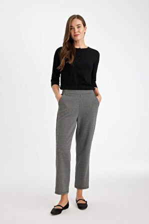 DeFacto Jogger Pantolon Desenli Cepli Beli Lastikli T4089AZ24AUBK81