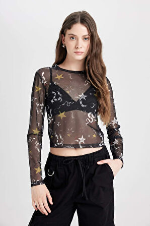 DeFacto Coool Wide Leg Kışlık Gabardin Pantolon Geniş Paça Normal Bel Basic Düz Bağcıklı Kargo Cepli B1205AX24AUBK27