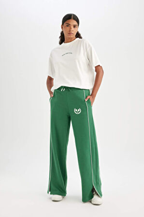 DeFactoFit Wide Leg Geniş Paça Uzun Boy Sporcu Eşofman Altı D1705AX24AUGN1246