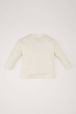 Erkek Bebek Disney Lion King Bisiklet Yaka Uzun Kollu Tişört