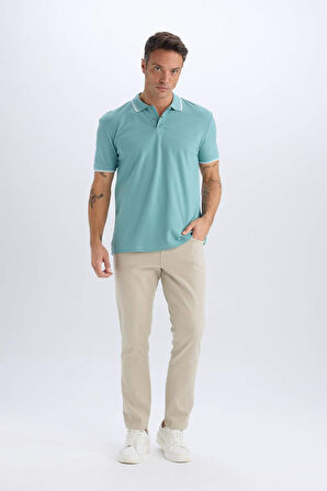 Slim Fit Dar Kesim Dar Paça Chino Kanvas Pantolon