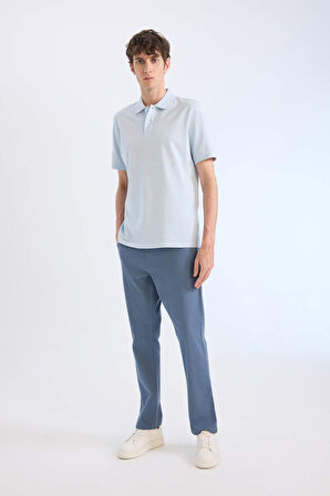 Slim Fit Dar Kesim Dar Paça Chino Kanvas Pantolon