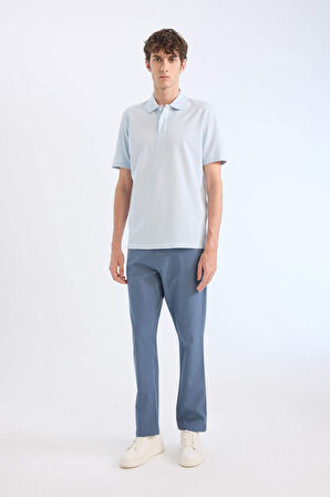Slim Fit Dar Kesim Dar Paça Chino Kanvas Pantolon