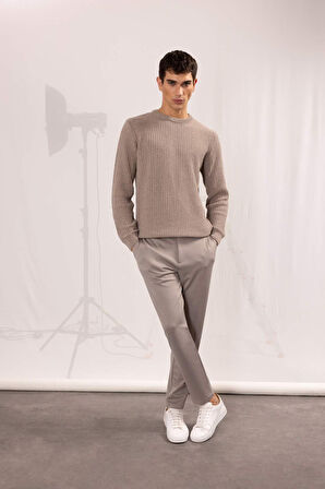 Jogger Yazlık Kumaş Pantolon Basic Düz Cepli Düz Paça