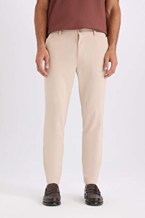 Jogger Düz Paça Her Yöne Esneyen Yazlık Kumaş Pantolon