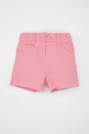 DeFacto Kız Bebek Gabardin Şort B9862A524SMPN167