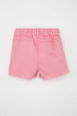 Kız Bebek Gabardin Şort