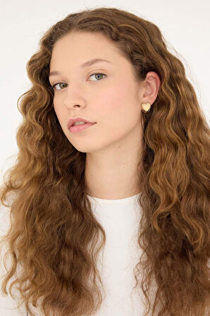 DeFacto Kadın Gold Kalp Küpe C8912AXNSGD1