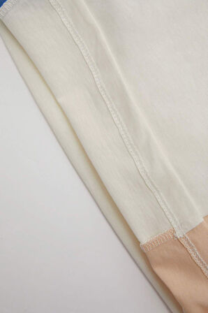 DeFacto Erkek Bebek Bisiklet Yaka Renk Bloklu Kısa Kollu Tişört D1478A524SMER98