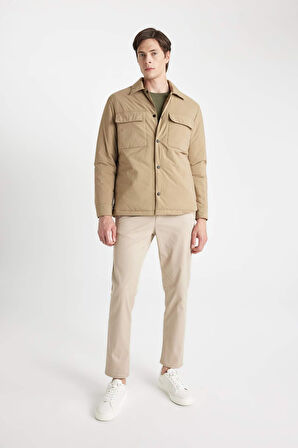 Slim Fit Polo Yaka Mont