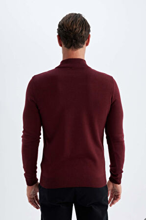 DeFacto Slim Fit Balıkçı Yaka Kazak R1127AZ24WNBR50