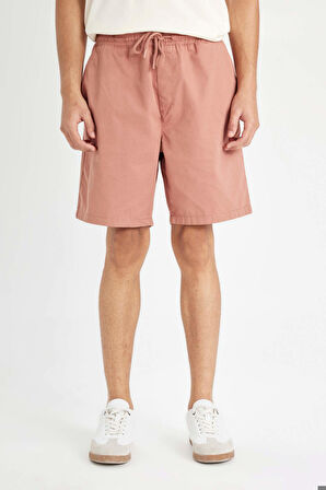 DeFacto Relax Fit Gabardin Bermuda Şort D4697AX24HSBN569