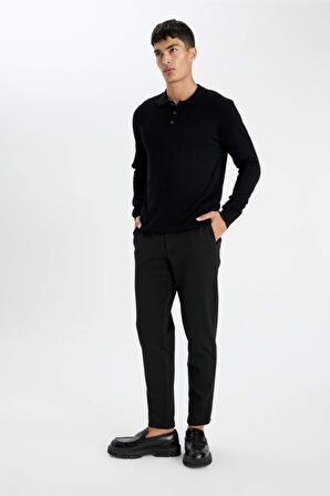 DeFacto Jogger Düz Paça Pantolon T6317AZ24AUBK27