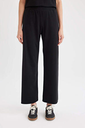 DeFacto Wide Leg Cepli Basic Eşofman Altı D3759AX24AUBK81