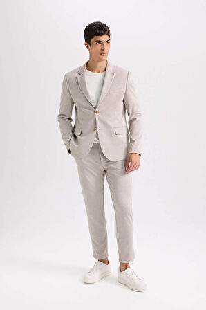 Basic Düz Cepli  Jogger Düz Paça Pantolon