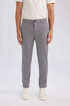 DeFacto Jogger Yazlık Kumaş Pantolon Basic Düz Cepli Düz Paça D3695AX24AUAR4