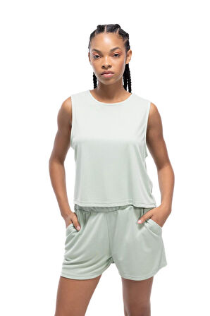 DeFactoFit Standart Fit Bisiklet Yaka Modal Sporcu Atlet
